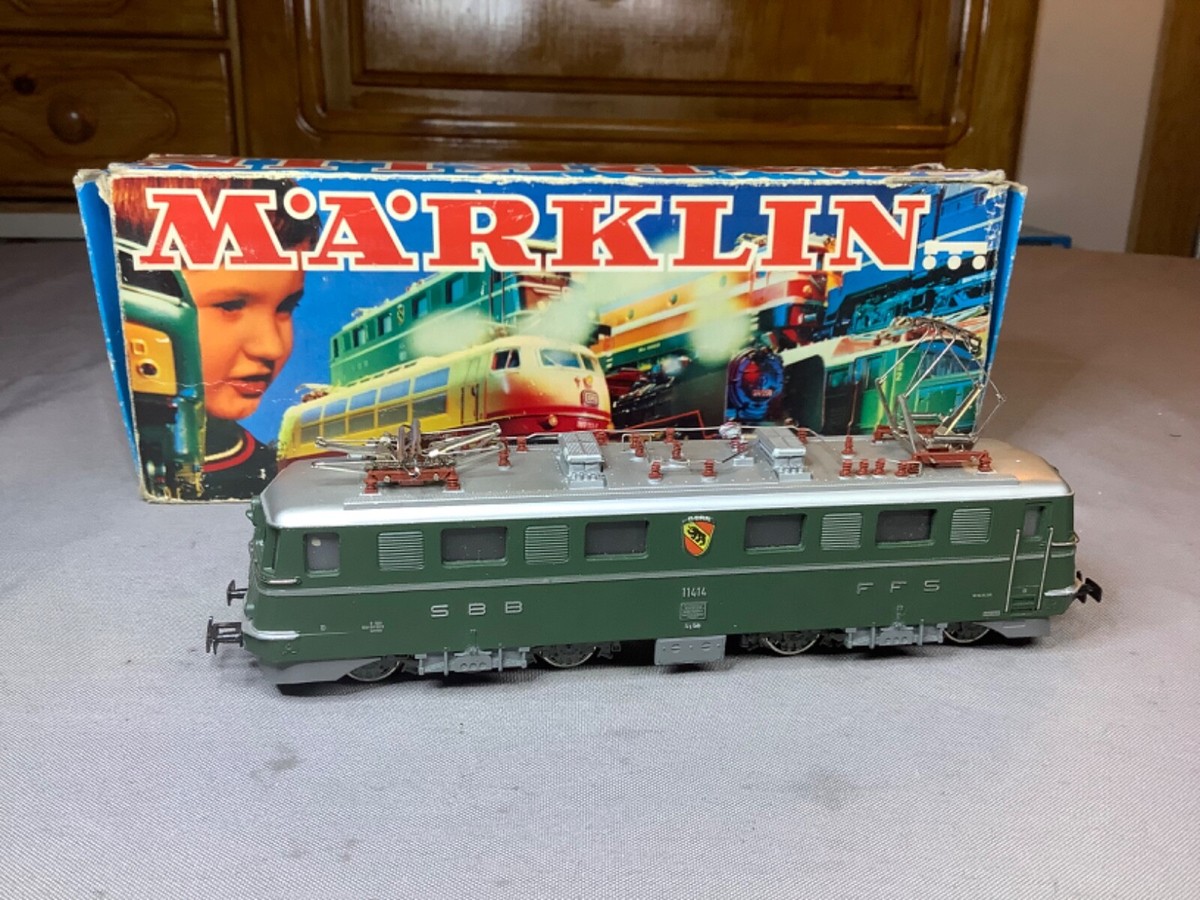 Märklin H0 3050 Electric Locomotive 11414 The SBB Boxed Aus