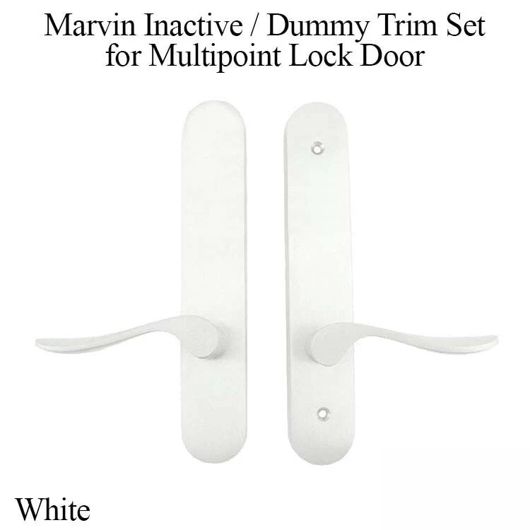 Marvin Inactive / Dummy Trim Levers for Passive Door - White