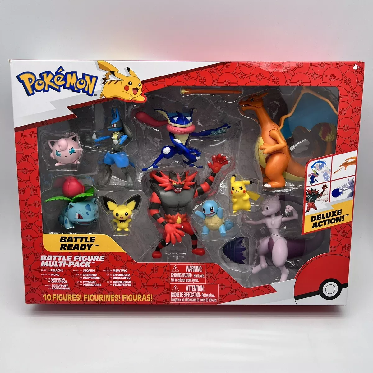 Pack de 3 figurines Pokémon - Figurine de collection