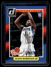 Glenn Robinson III 2014-15 Donruss Rookies Blue Press Proof Card /99 #16