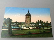 AK Mannheim Wasserturm mit Anlagen (S172)
