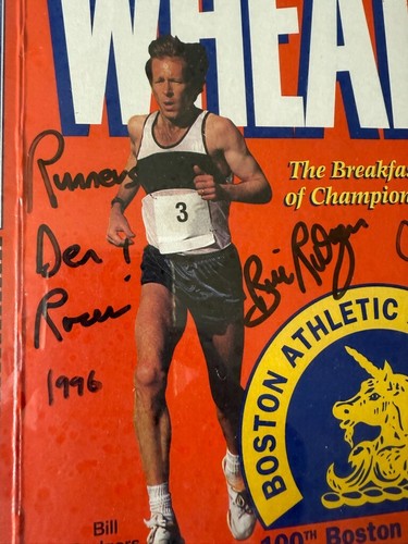 Bill Rogers & Joan Benoit signed Wheaties Box framed 21x17in - Picture 3 of 6