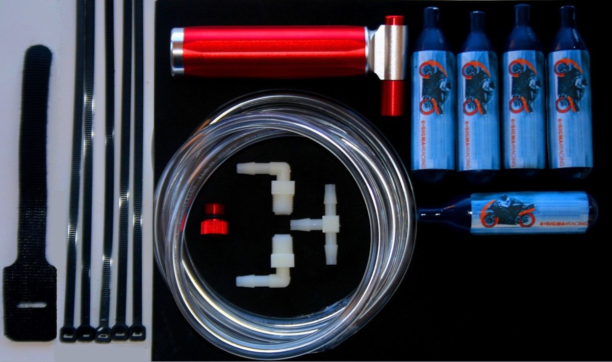 mimi  50-250cc Motorcycle Mini Nitrous Oxide Kit | 5 NOS 20cc