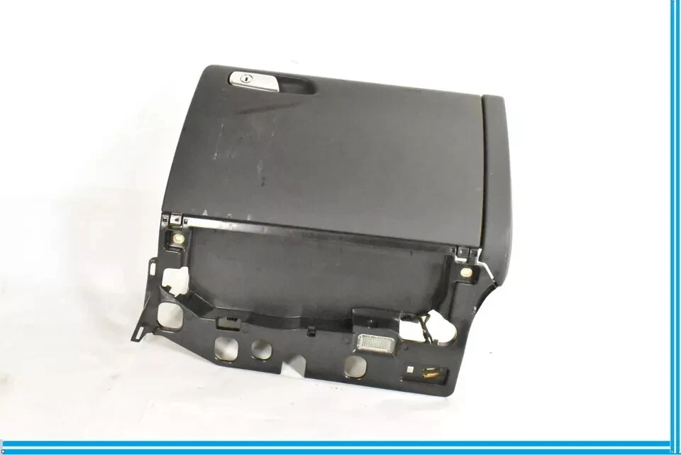10-17 Audi A5 Quattro Salpicadero Guantera Compartimento de Almacenamiento Negro OEM Foto 3 de 4