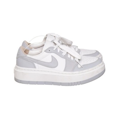 Nike Air Jordan, Sneaker, Größe: 39, 1 Low Elevate, Leder, Grau/Weiß, Damen #MKR