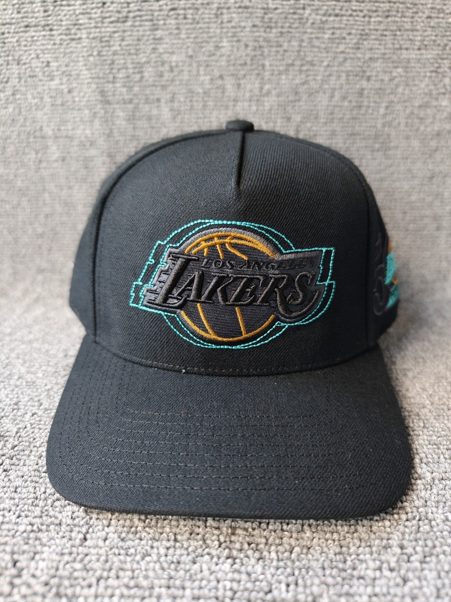 Mitchell & Ness Los Angeles Lakers 50th Anniversary Snapback Hat Black