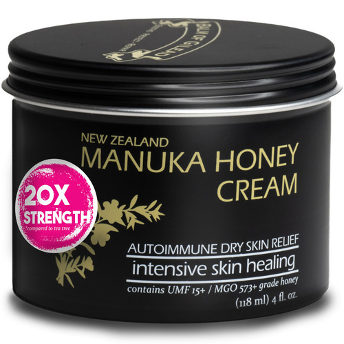 Manuka Eczema Honey Cream - Moisturizer for Sensitive Skin, Eczema, Psoriasis...