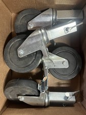 Metal tech Scaffold Wheels (set of 4) new