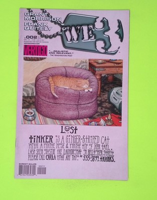 We3 #2 2004 Vertigo High Grade Comic Book W84-208
