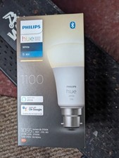 Image of Philips Hue White B22 Smart LED Bulb White, Alexa Compatible, 1-Pack