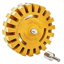  Decal Remover Eraser Wheel - Adhesive, Pinstripe, Sticker, Decal Remover Wheel