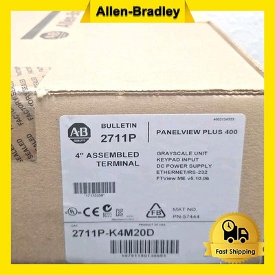 2711P-K4M20D Ser D BRAND NEW AB Panelview Plus 400 Free Shipping