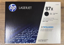 HP 87X Black High-yield Toner Cartridge CF287X  SEALED 