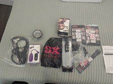 Sex-toys for Couples New In Box Kit, BDSM 8 Toys, 2 Stockings 