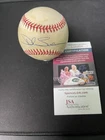 Dale Sveum Signed Autographed Gene Budig OAL Baseball JSA COA Yankees WS 1999