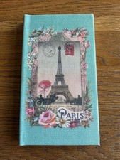 Paris Themed Hardback Pocket Address Book / Paperchase