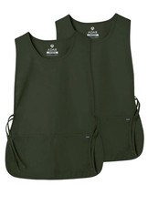 2 PCS Adar Universal Cobbler Apron Unisex Work Kitchen Cooking Uniform Set
