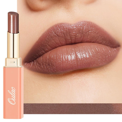 Oulac 2 In1 Lippenstift Und Lippenbalsam, Saftiger & Glänzender Pflegender Lippe