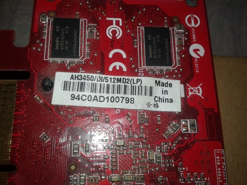 ATI Radeon Asus Scheda Video Pc AH3450 512 Megabyte Usata - Immagine 4 di 4