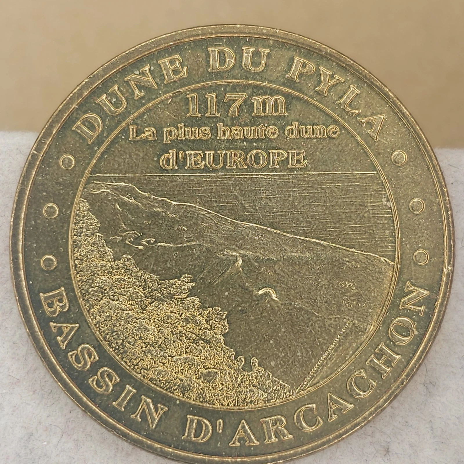 Bassin d'Arcachon - Dune du Pyla - 2010 - Jeton Touristique Monnaie de Paris