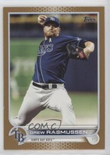 2022 Topps Series 2 Gold 400/2022 Drew Rasmussen #482 4c5