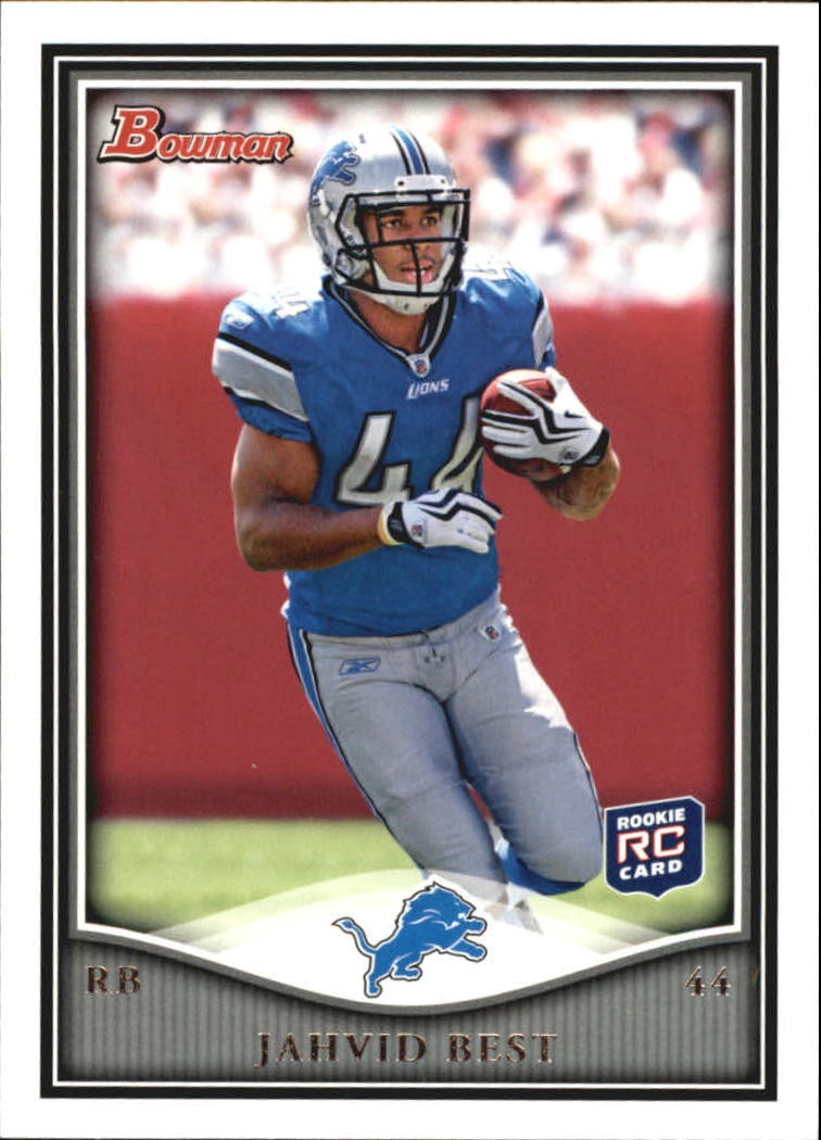 Jahvid Best Bowman Wal-Mart Exclusive #WC7 Base