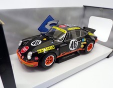 Solido 1/18 Scale Diecast S1801110 - Porsche 911 RSR - #46 24H SPA 1973 - Black