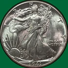 1941 Walking Liberty Half Dollar Brilliant Uncirculated BU Coin #33375