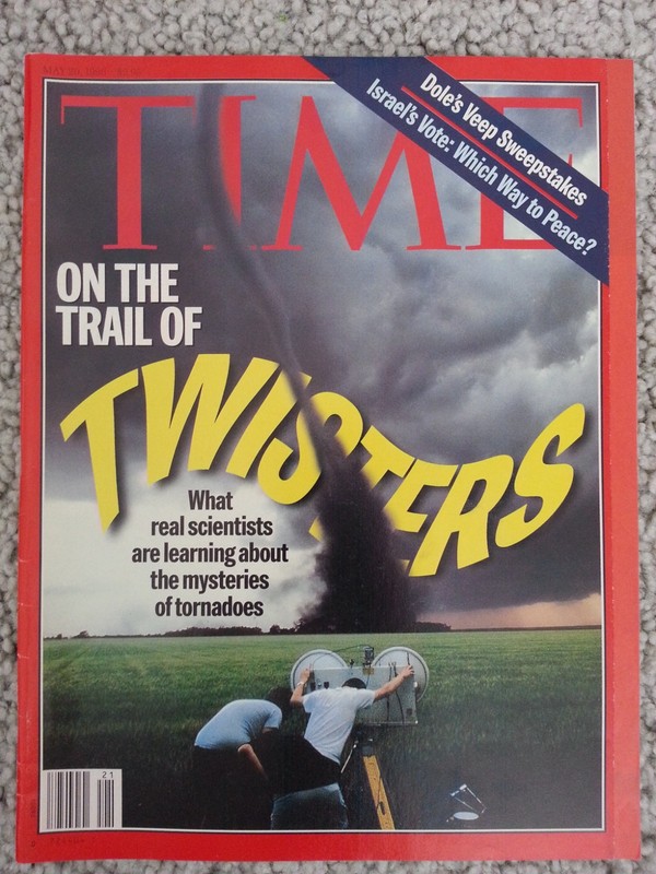 TIME magazine May 20, 1998 Twisters - Tornadoes
