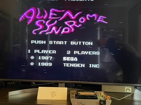 Alien Syndrome Tengen Nintendo NES Cartridge TESTED