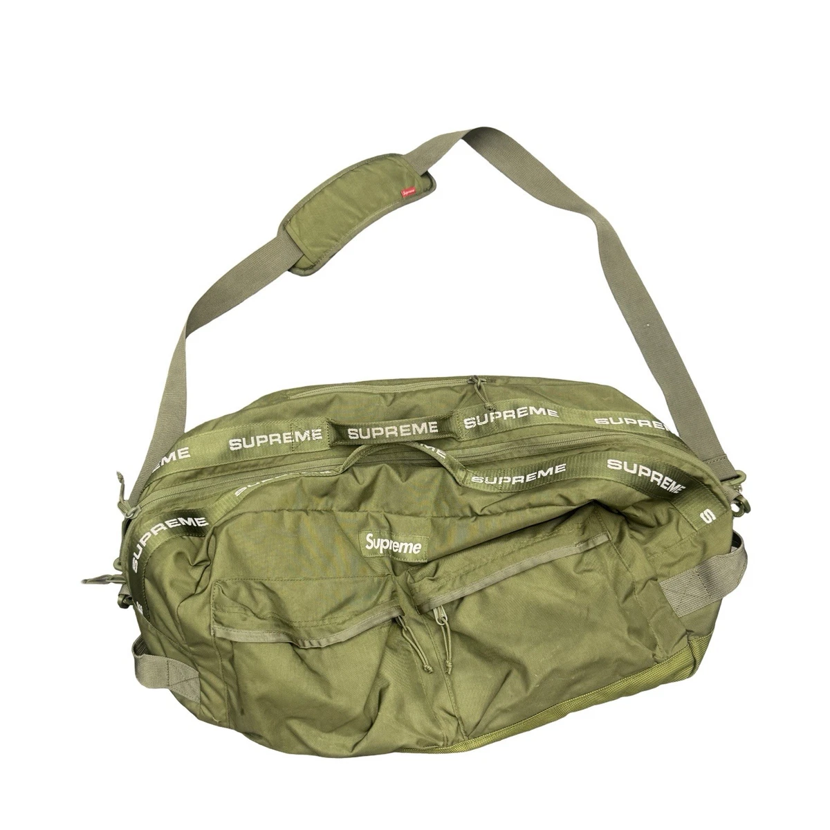 R*I様 最終入札セール Supreme ドラムバッグ オリーブ Supreme Green Duffle Bags for Men for sale | eBay