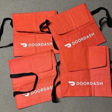 DoorDash Insulated Pizza Bags LOT 4 Approx 18”x19”x5”