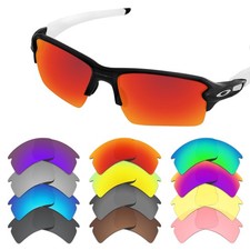 EYAR Replacement Lenses for-Oakley Flak 2.0 XL OO9188 Sunglasses - Options