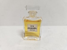 Vintage Chanel No. 19 Miniature Eau de Toilette 4ml/0.13 FL.OZ Splash Rare.