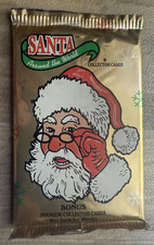 VINTAGE SEALED TRADING CARD PACK 1996 SANTA AROUND THE WORLD COLLECTABLE CARDS