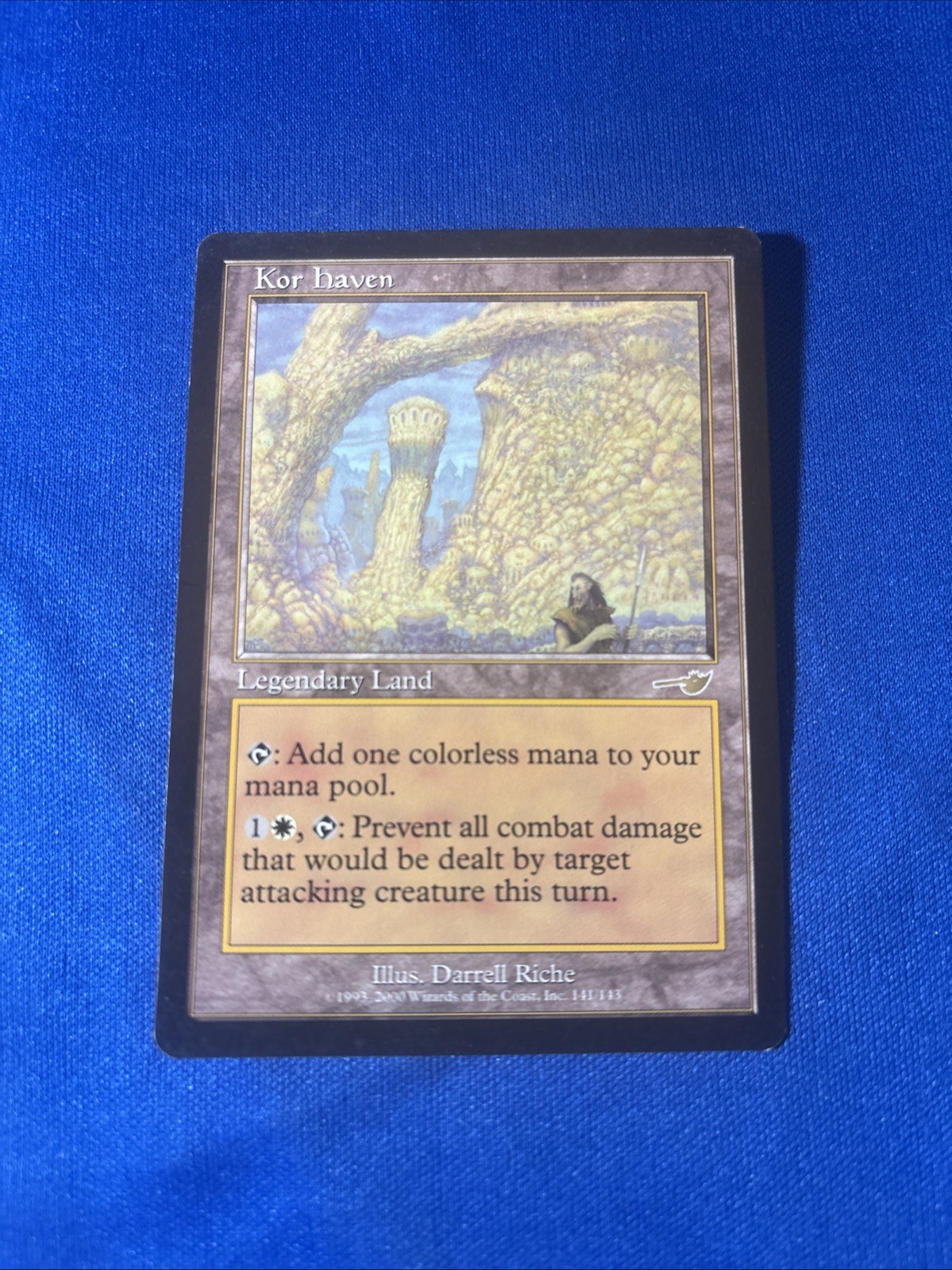KOR HAVEN LP Nemesis Original mtg Magic fast shipping
