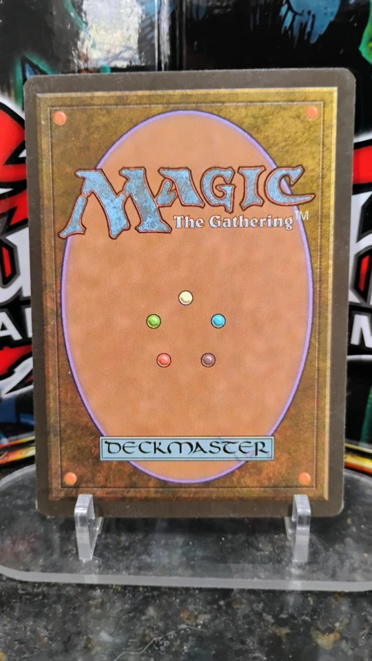 STORM CROW Italian Version MAGIC The Gathering SUMMON 1996 Trading Card MTG - Image 2 of 2