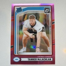 2024 Panini Donruss - Rated Rookie Tanner McLachlan #324 Optic Preview Pink (RC)