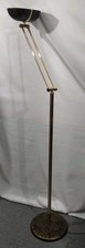Vintage Italian Brass Adjustable Uplighter Floor Lamp~1980s~2 Available. 
