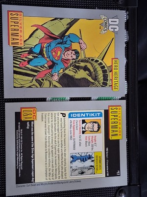 1991 DC Comics Impel Cosmic Cards 1992 Series 1 #17 Silver Age