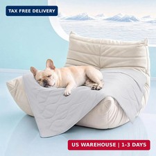 Luciphia Premium Cooling Dog Blanket Washable Q-MAX 0.5 Small Medium Large Pet M