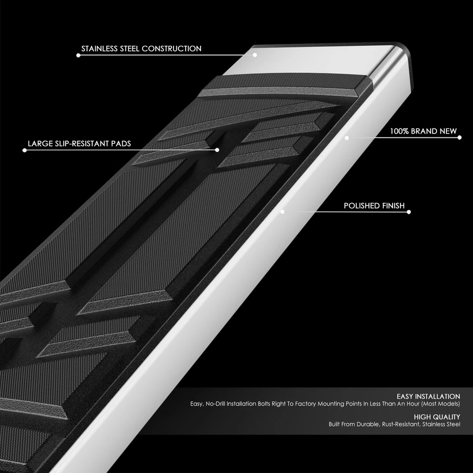 For 02-09 Dodge Ram 1500 2500 3500 Regular Cab 6.5" Running Boards Side Step Bar Foto 2 de 4