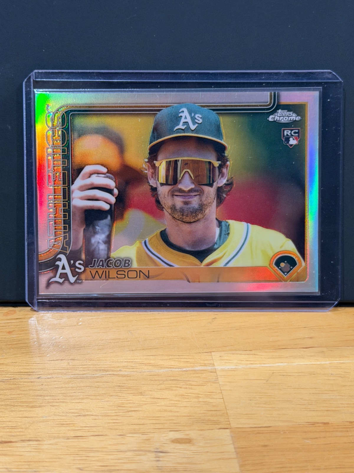 2025 Topps Chrome Update USC150 Jacob Wilson Image Variation Refractor SP RC