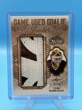 2020 Leaf Lumber Hockey Tom Barrasso #GUGL-22 Game Used Goalie /30