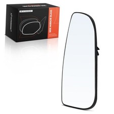 Right Passenger Side Lower Mirror Glass with Backing Plate - Compatible with