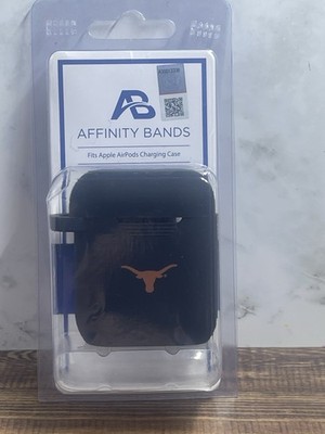 Apple Air Pod Charger Case With   Longhorns   Logo .