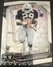 2025 Panini Prizm Eric Dickerson #83 Los Angeles Raiders Prizm NFL Football Card