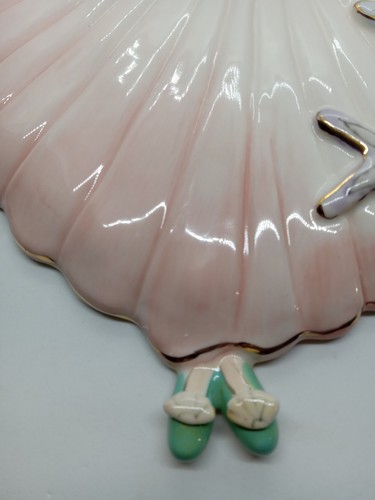 RARO Clayworks di Blue Sky 2005 God's Love Angel Heather miniera d'oro da appendere - Foto 4 di 15
