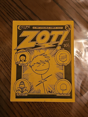 Zot! 10½ 1986 Eclipse Mini Comic Scott McCloud Feazell Phantasy Press