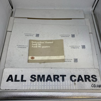 Betriebsanleitung / Betriebsanleitung Audi 90/90 quattro B2 Typ 81 + 85 Stand 10/1984